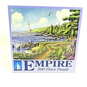 Empire 500 piece Puzzle 16 x 20 Lighthouse Seagulls Coast  NEW Sealed